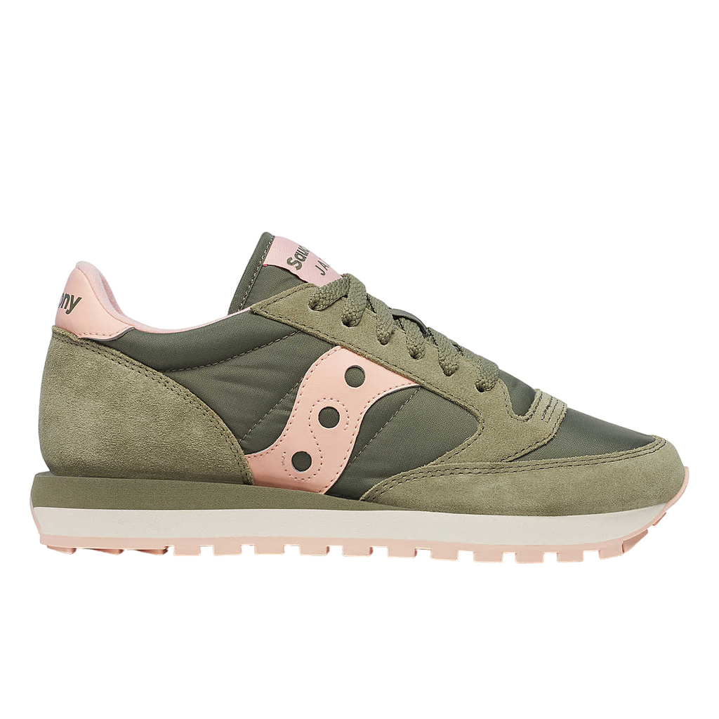 Saucony Originals Jazz Donna: Sneakers Comfort e Stile Oliva-Pesca