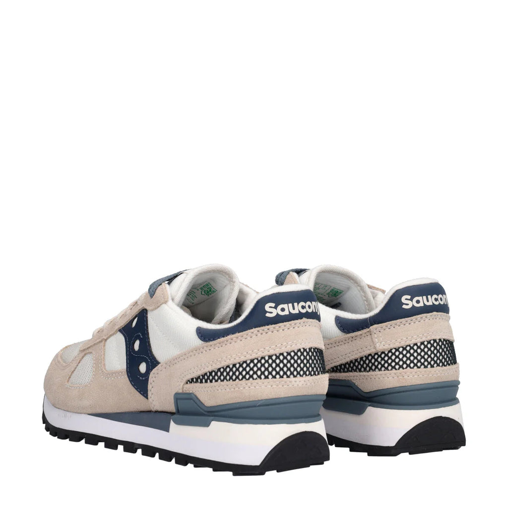 Saucony Shadow Original S2108-879 Sneakers Uomo Bianco Navy Blu Vintage