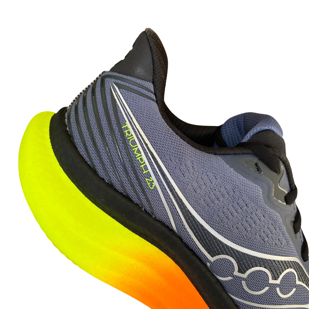 Saucony Triumph 23 S21023-99 | Scarpe Running Uomo Ombra-Giallo