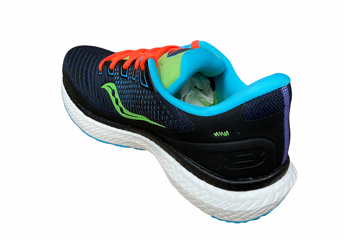 Saucony Triumph 18 Scarpe Running Uomo Nero Arancio