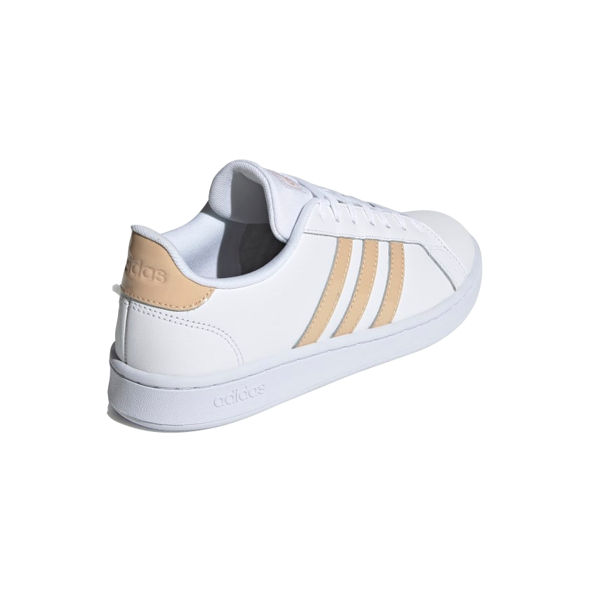Adidas scarpa sneakers da donna Grand Court GV7148 bianco-fard