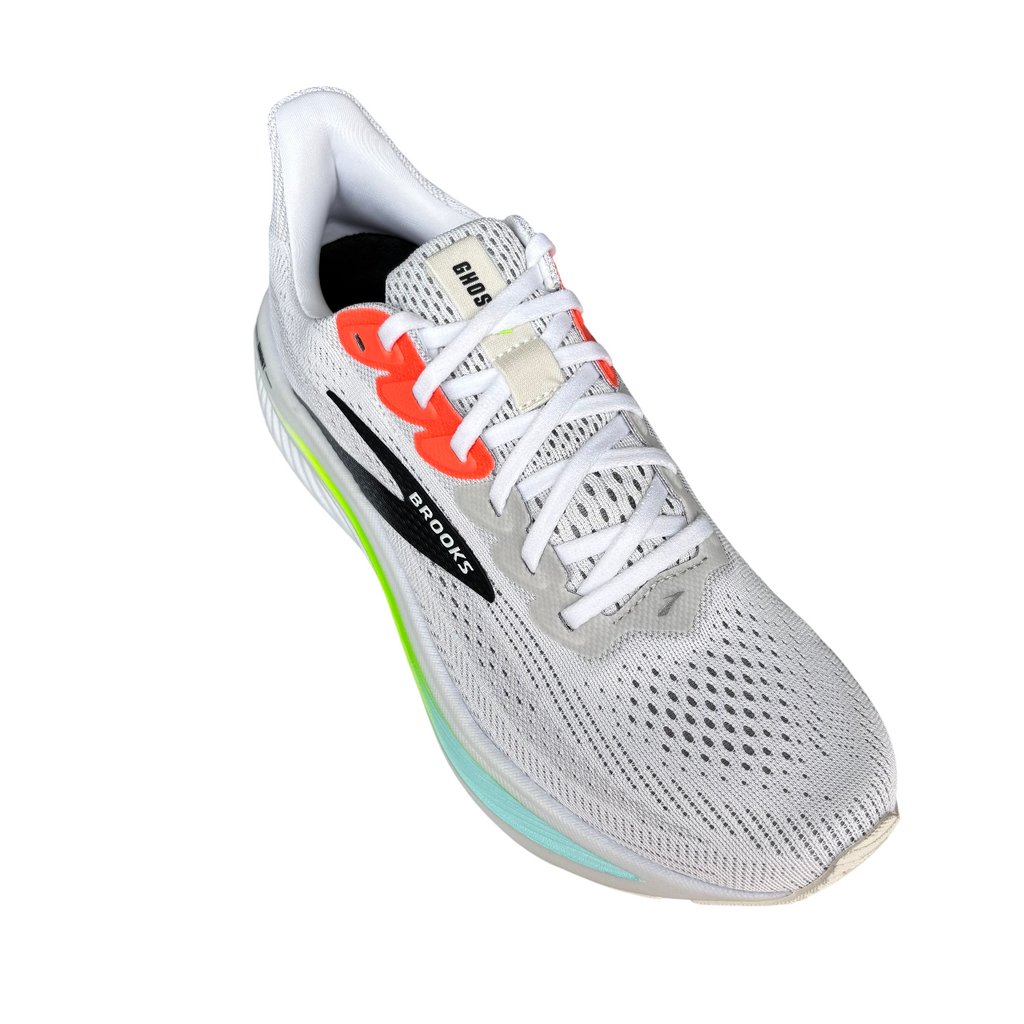 Brooks Scarpe Running Uomo Bianco Rosa Verde Ghost 17 - 110442 1D112