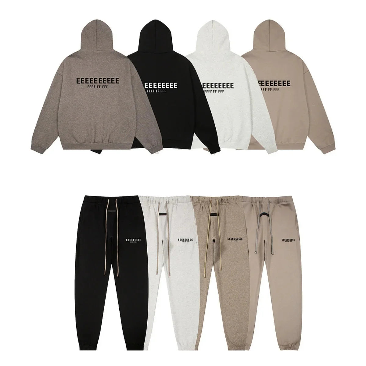 25fw Classic Brand Hoodies Sweatpants Set High Quality Fleece Sweatshirts Men Women Hiphop Streetwear Oversize Tracksuits Sets