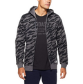 Adidas felpa da uomo con cappuccio e zip DN8628 black grey camo
