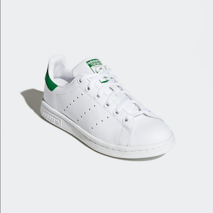Adidas Originals Stan Smith Sneakers Junior Unisex Bianco Verde - M20605