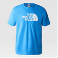 The North Face maglietta manica corta da uomo Easy NF0A2TX3LV61 azzurro
