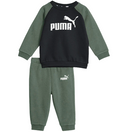 Puma tuta da bambino con felpa girocollo Minicats Ess 846143-44 eucalipto