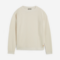 Freddy Felpa girocollo in tessuto operato a trama diagonale F3WSLS22 Z102 beige