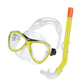 Seac Set Capri SLT Maschera e tubo da snorkeling per ragazzi 7-13 anni 9466Y giallo