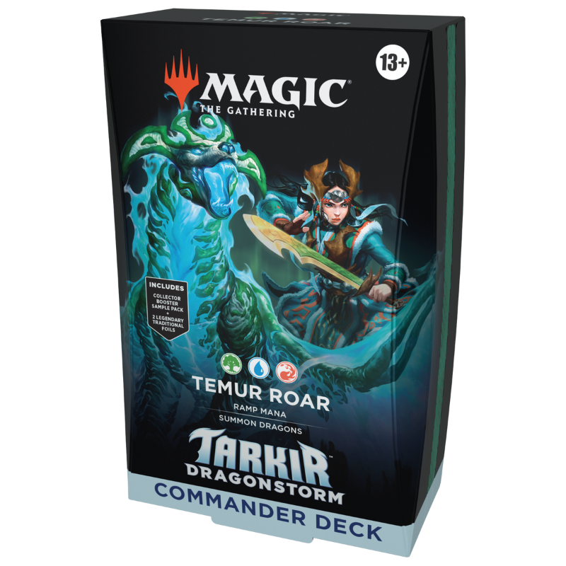 Tarkir: Dragonstorm Commander Deck Box (5 Mazzi) ITA