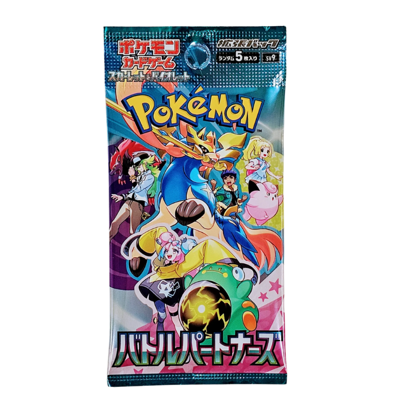 Pokémon Battle Partners SV9 Booster Box – 30 Bustine (Versione Giapponese)