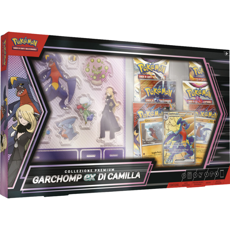 Collezione Premium Garchomp-EX di Camilla