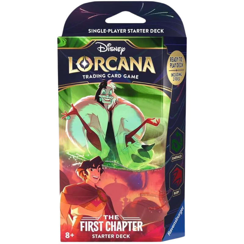 Disney Lorcana: The First Chapter – Cruella De Vil & Aladdin Starter Deck