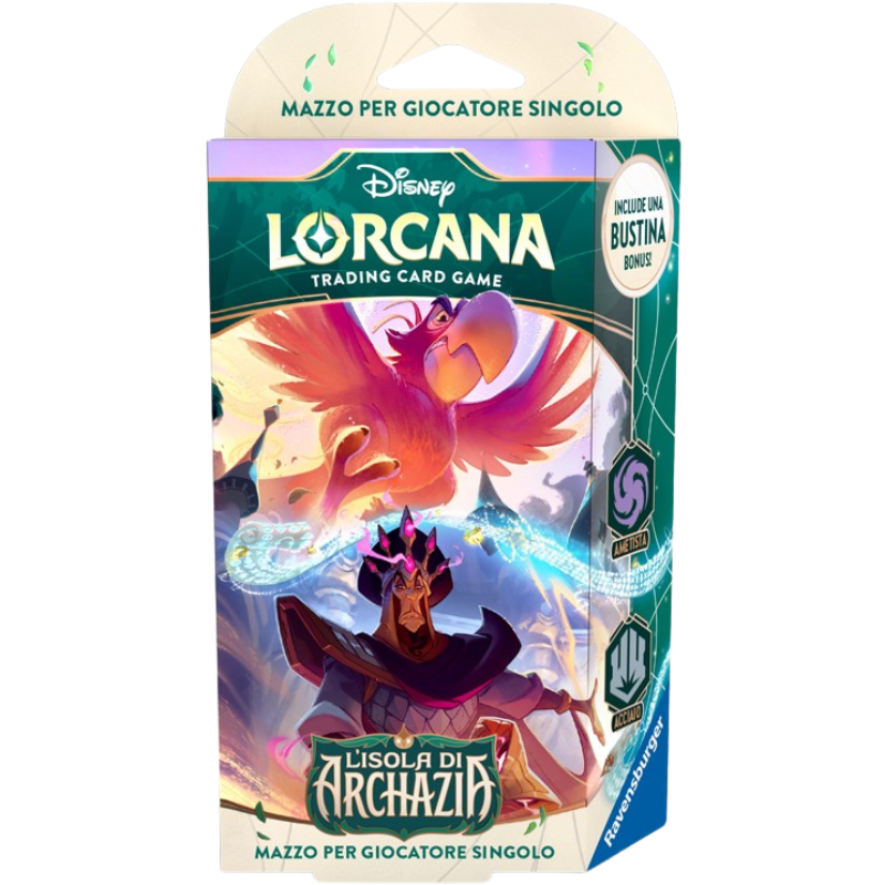 Disney Lorcana - L'Isola di Archazia - Starter Deck Ametista/Acciaio