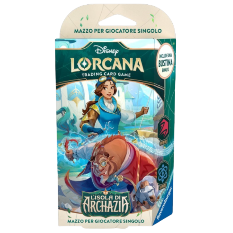 Disney Lorcana - L'Isola di Archazia - Starter Deck Rubino/Zaffiro