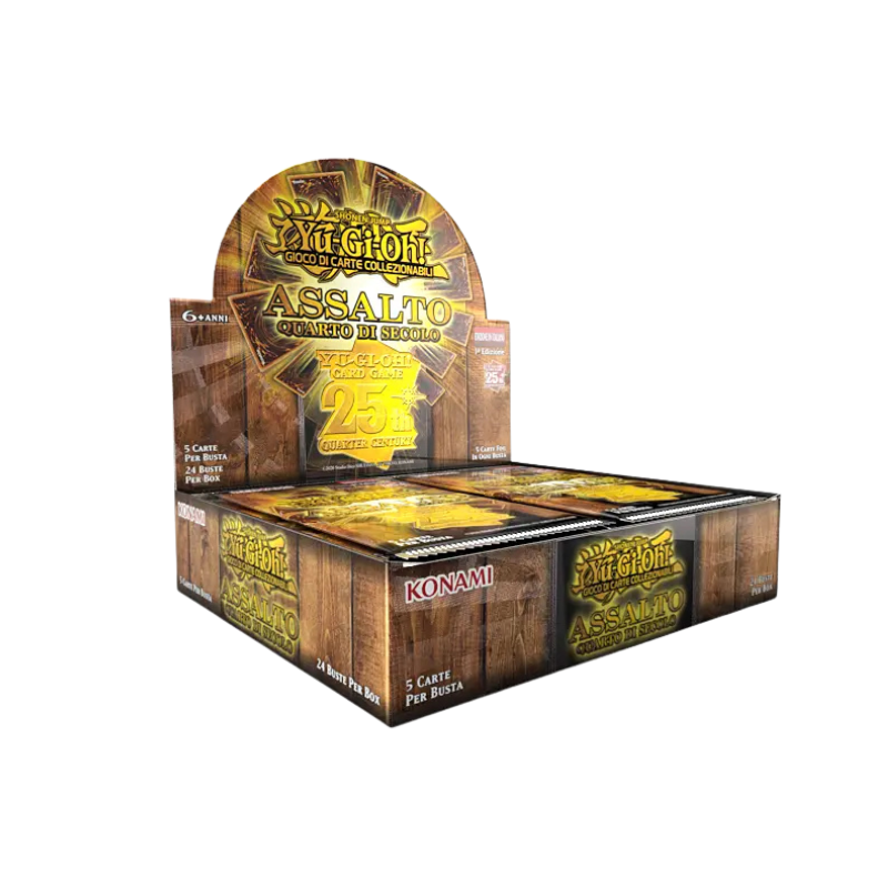 Yu-Gi-Oh! - Quarter Century Stampede (Box 24 bustine) - 1a Edizione - ITA