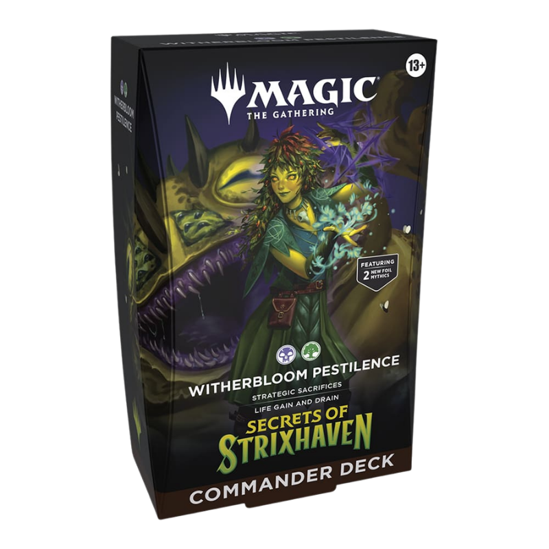 Magic Secrets of Strixhaven Commander Witherbloom Pestilence ENG
