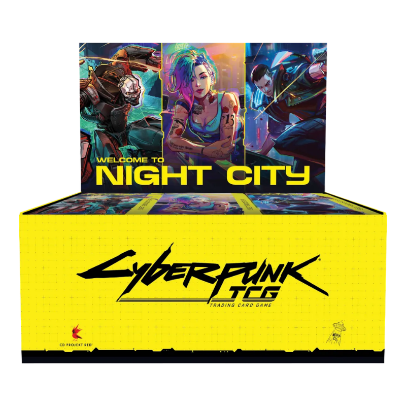 Cyberpunk Tcg - Welcome To Night City - Box 24 Buste Retail - Eng
