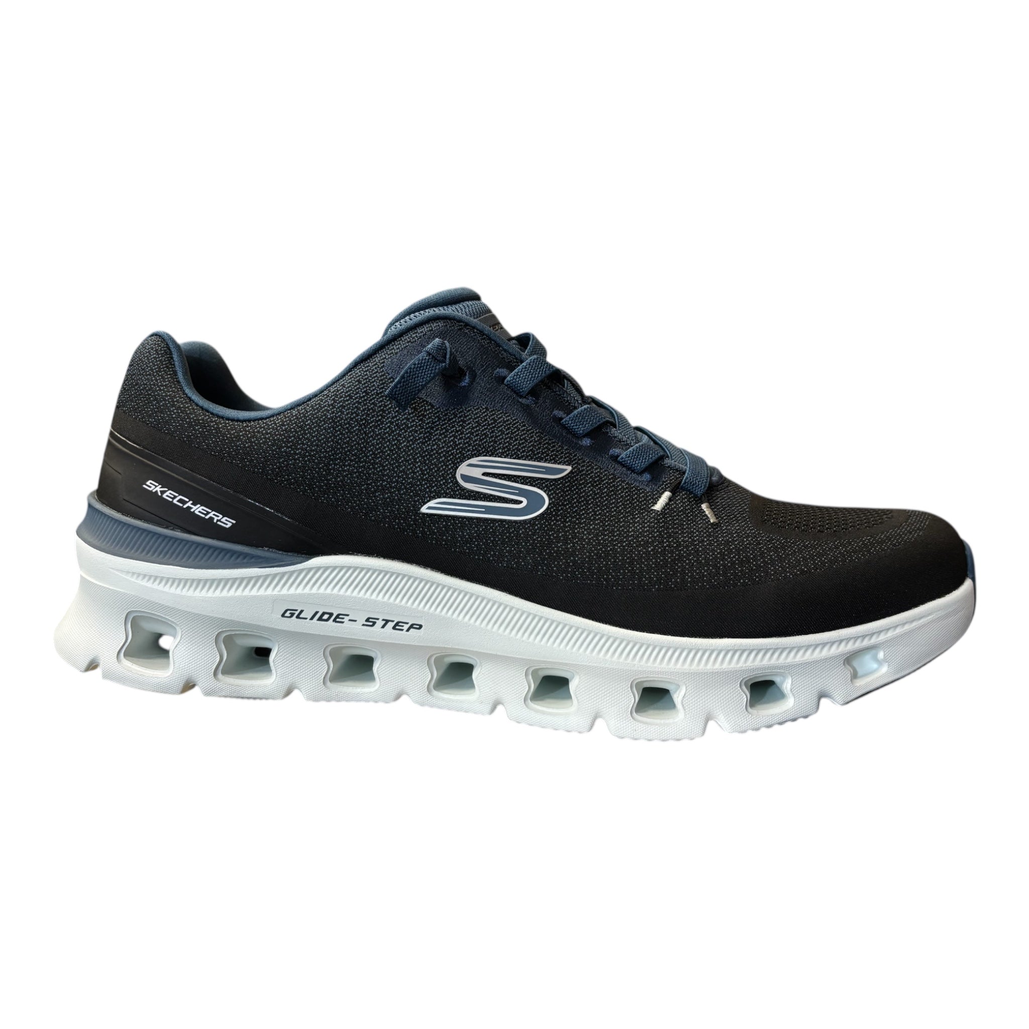 Skechers Glide-Step PRO Waverra 233132-BKBL Nero Blu Uomo