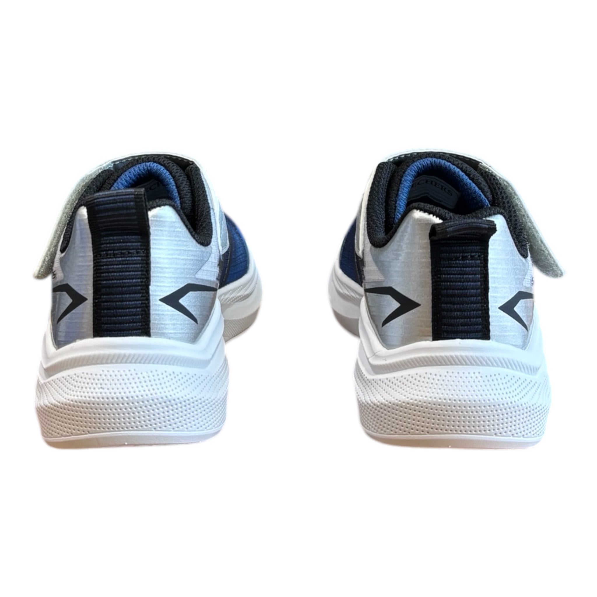 Skechers Microspec Velocity 404125L NVSL Navy/Silver Bambino