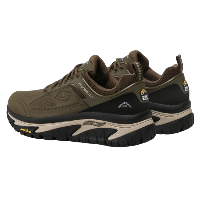 Skechers Scarpa Trekking Escape Plan 2.0 51591-BBK Nero Uomo