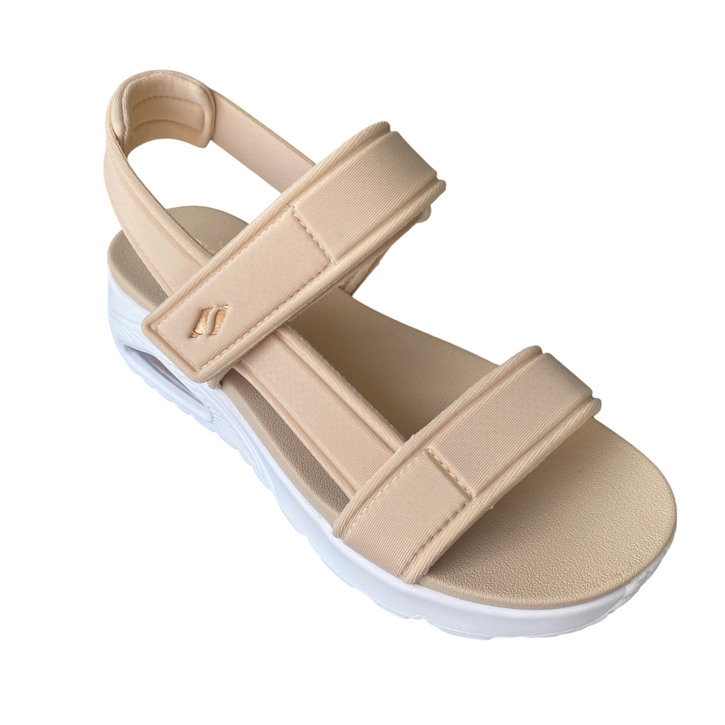 Skechers Sandali Uno Summer Stand2 Naturali Donna 119813 - Vegan