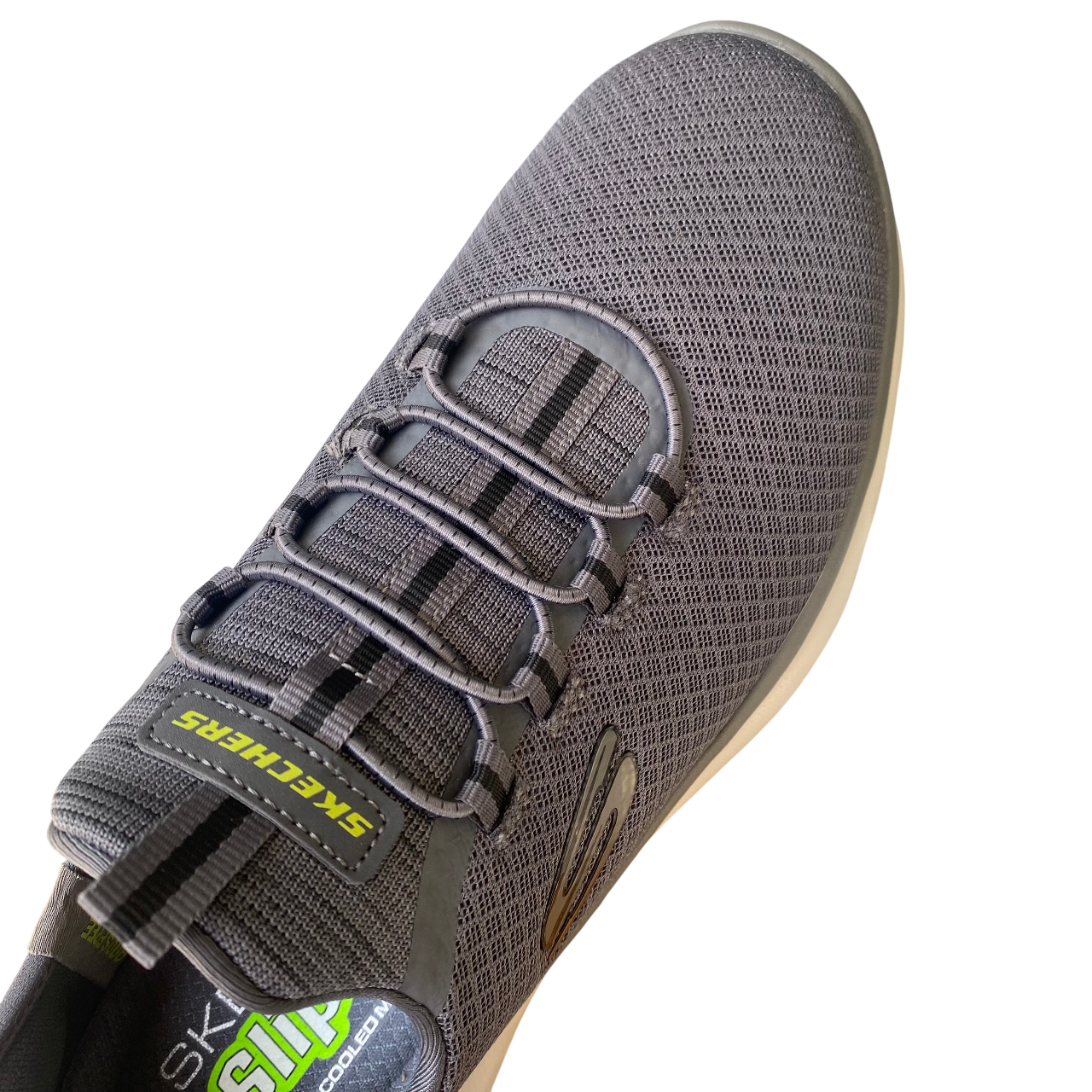 Skechers Slip-ins 232457-CHAR Summits High Range Vegan Uomo Carbone