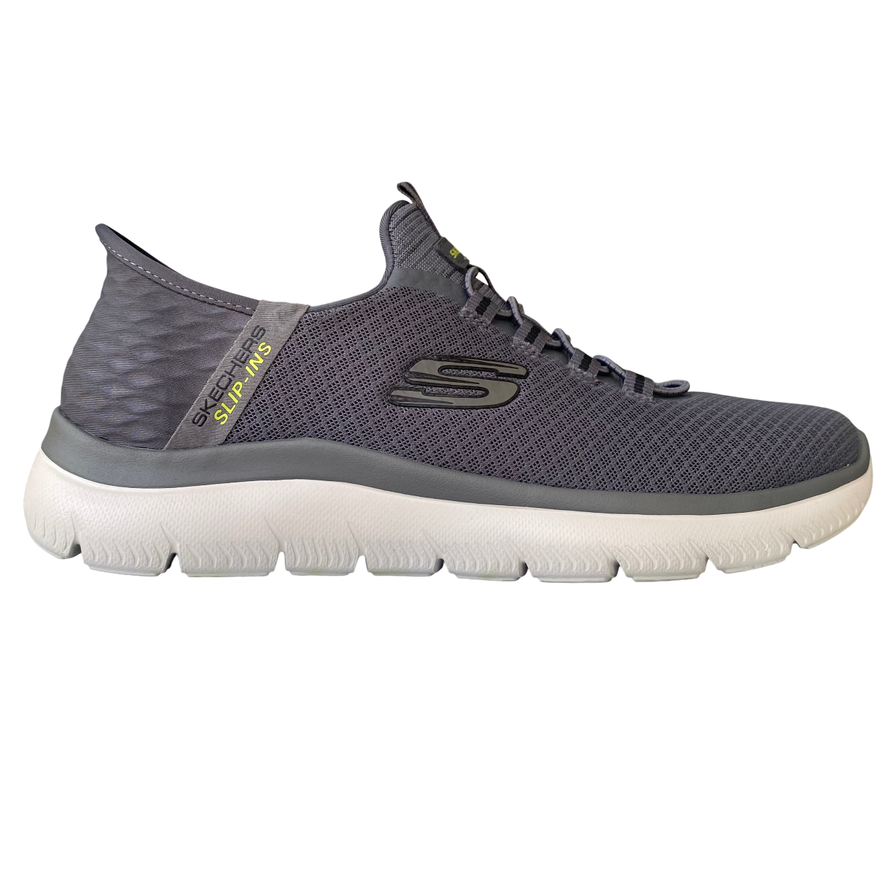 Skechers Slip-ins 232457-CHAR Summits High Range Vegan Uomo Carbone