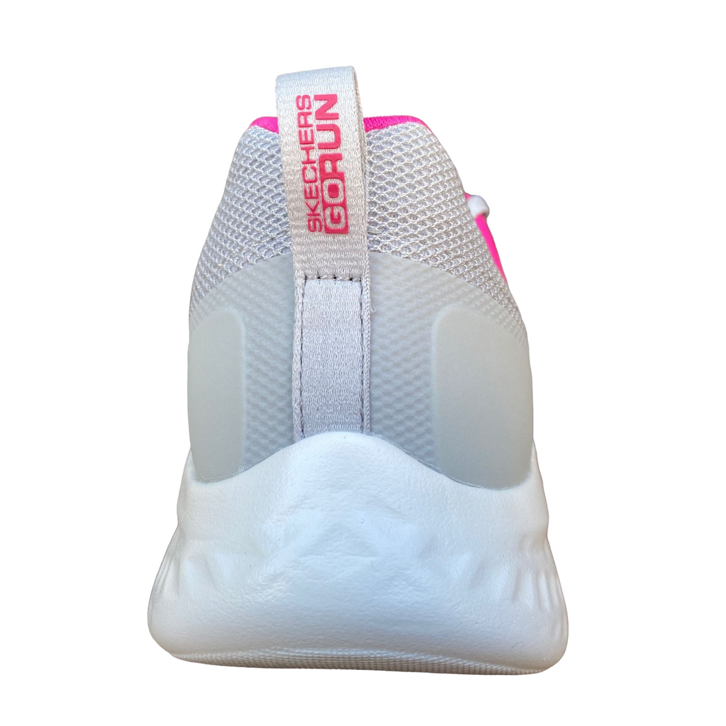 Skechers Go Run Lite 129423-GYPK Grey Pink Scarpa Running Donna Vegana Sostenibile Lavabile