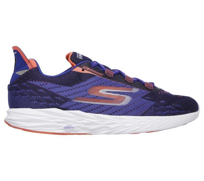 Skechers Go Run 5 54118 BLOR Scarpe Running Uomo Blu Performance