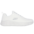 Skechers scarpa sneakers da uomo Bobs B Flex Chill Edge 118106/OFWT bianco sporco
