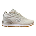 Skechers Vega High 920WHT Sneakers Donna Bianche con Rialzo - Zeppa Interna