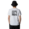 The North Face maglietta manica corta da uomo Redbox Celebration NF0A87NVFN4 bianco