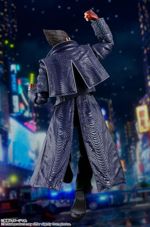 Bandai S.H. Figuarts Tekken 8 (Kazuya Mishima) Action Figure 15cm statuetta