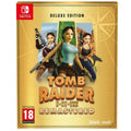 Tomb Raider I-III Remastered Deluxe Edition Nintendo Switch Starring Lara Croft ITA Copertina Pal IT
