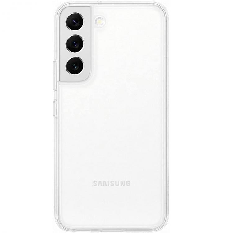 Samsung Silicone Cover Galaxy S22 Cellulare Custodia Trasparente Morbida Clear