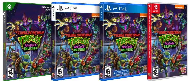 Teenage Mutant Ninja Turtles: Mutants Unleashed Ps5 Videogioco Playstation 5 Ita