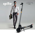 The One - Spillo Monopattino Scooter Elettrico 250W Pieghevole Bluetooth -Grigio