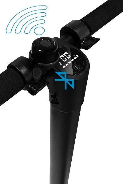 Icone The One Kids Spillo Monopattino Scooter Elettrico 150W Bambino Nero Bt Led