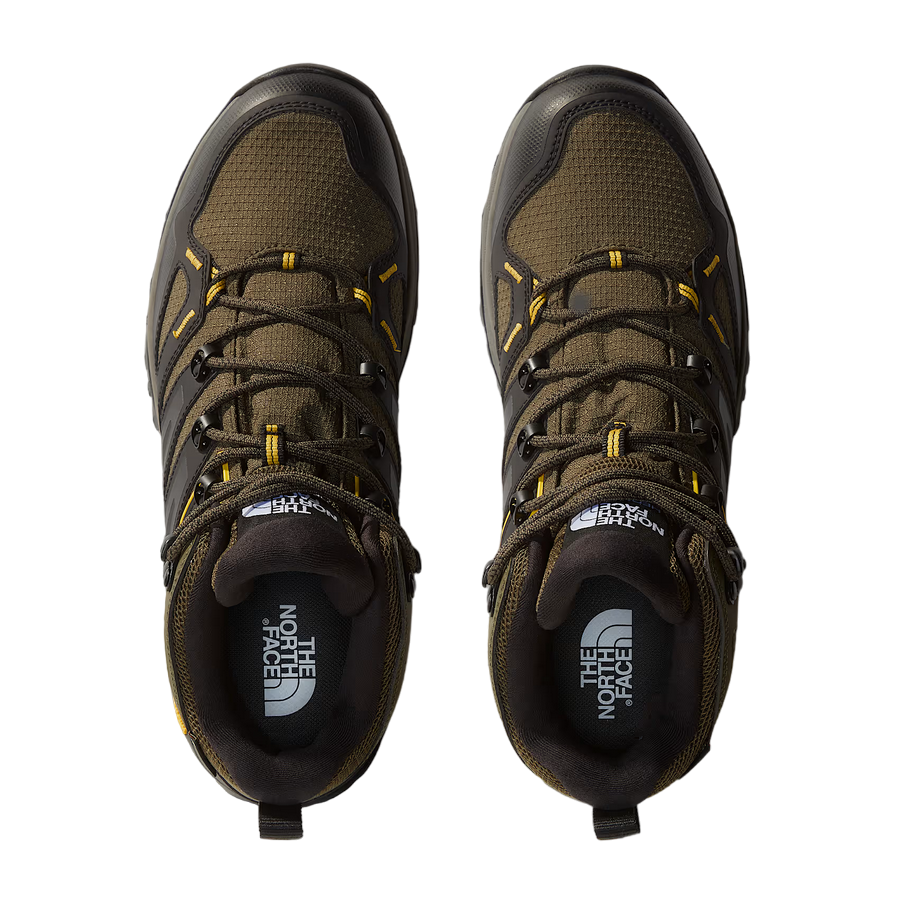 The North Face Scarponcino Trekking Uomo Hedgehog GORE-TEX Mid NF0A8AAABQW Verde Oliva Nero
