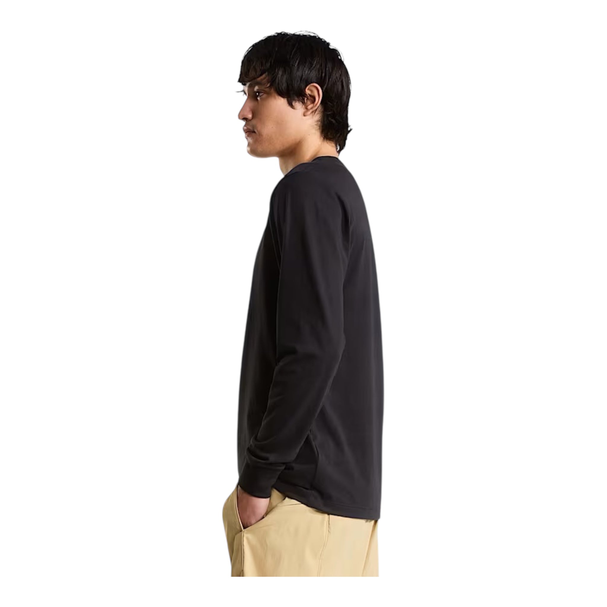 The North Face T-shirt Manica Lunga Evolution Simple Dome Uomo NF0A8EU3JK31 Nero
