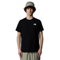 The North Face maglietta manica corta da uomo Box NSE NF0A87NPJK3 nero