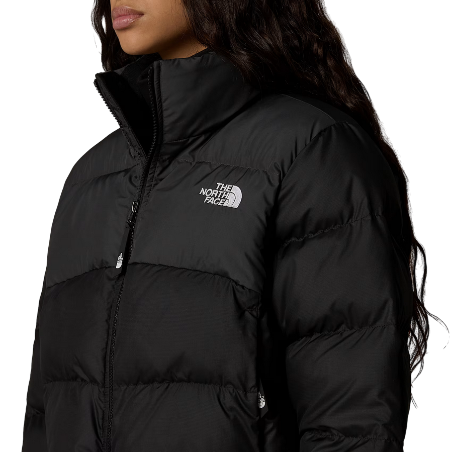 The North Face Piumino Corto Donna Saikuru  NF0A89JCKT0 Nero - Riciclato Caldo Leggero