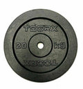 Toorx Disco Ghisa DGN-20 20Kg Foro 25mm Nero Palestra Home Gym