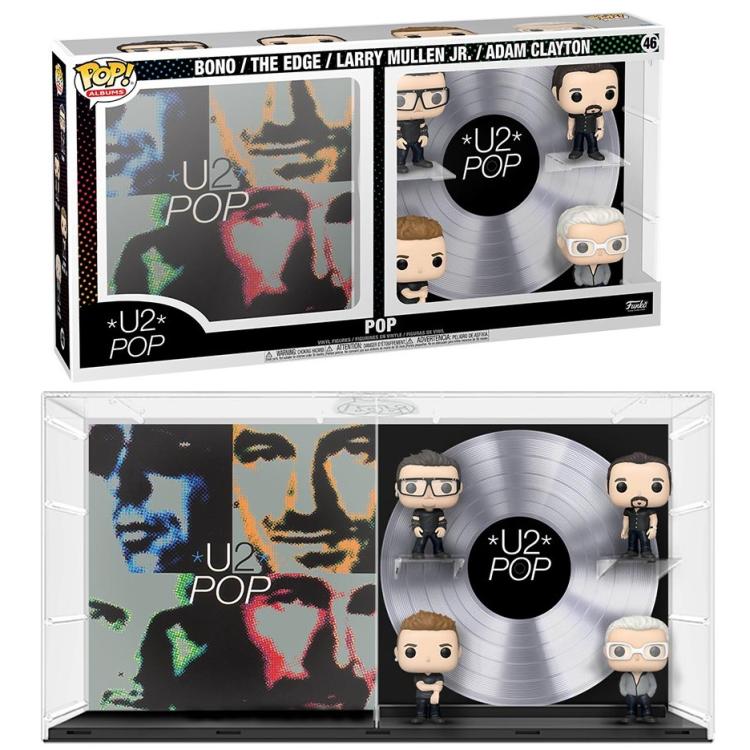 Funko Pop ! Albums Deluxe (46) U2 Greatest Hits Album 4 Pack (Special Edition)