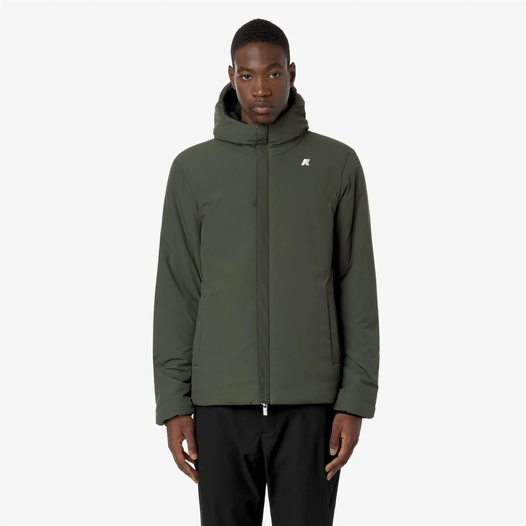 PIUMINO JACK ST WARM NERO REVERSIBILE