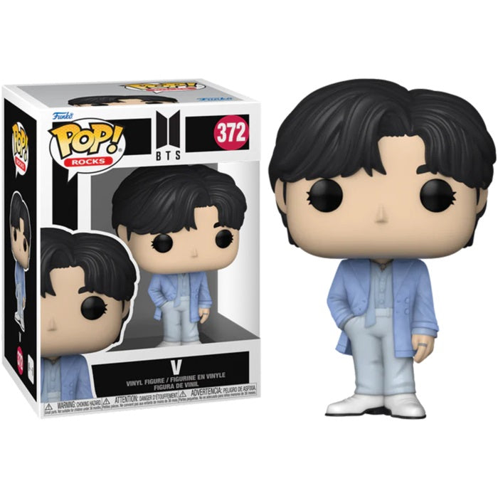 Funko Pop ! Rocks Bts Series 4 - (372) V Proof Vinyl Figure Boyband 9Cm Five