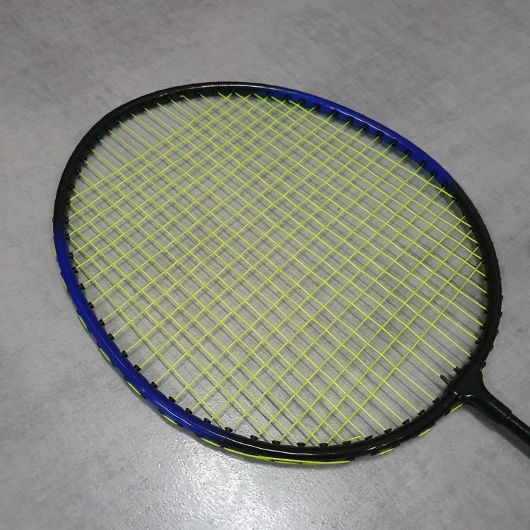 COPPIA RACCHETTE BADMINTON CON CUSTODIA BORSA DA TRASPORTO SPORT COME TENNIS DFH