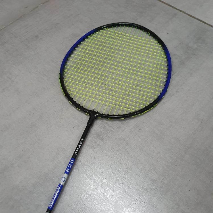 COPPIA RACCHETTE BADMINTON CON CUSTODIA BORSA DA TRASPORTO SPORT COME TENNIS DFH