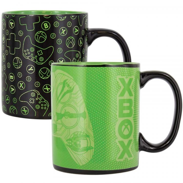 Paladone Tazza In Ceramica Termo Sensibile Xbox Cambia Colore Con Il Calore